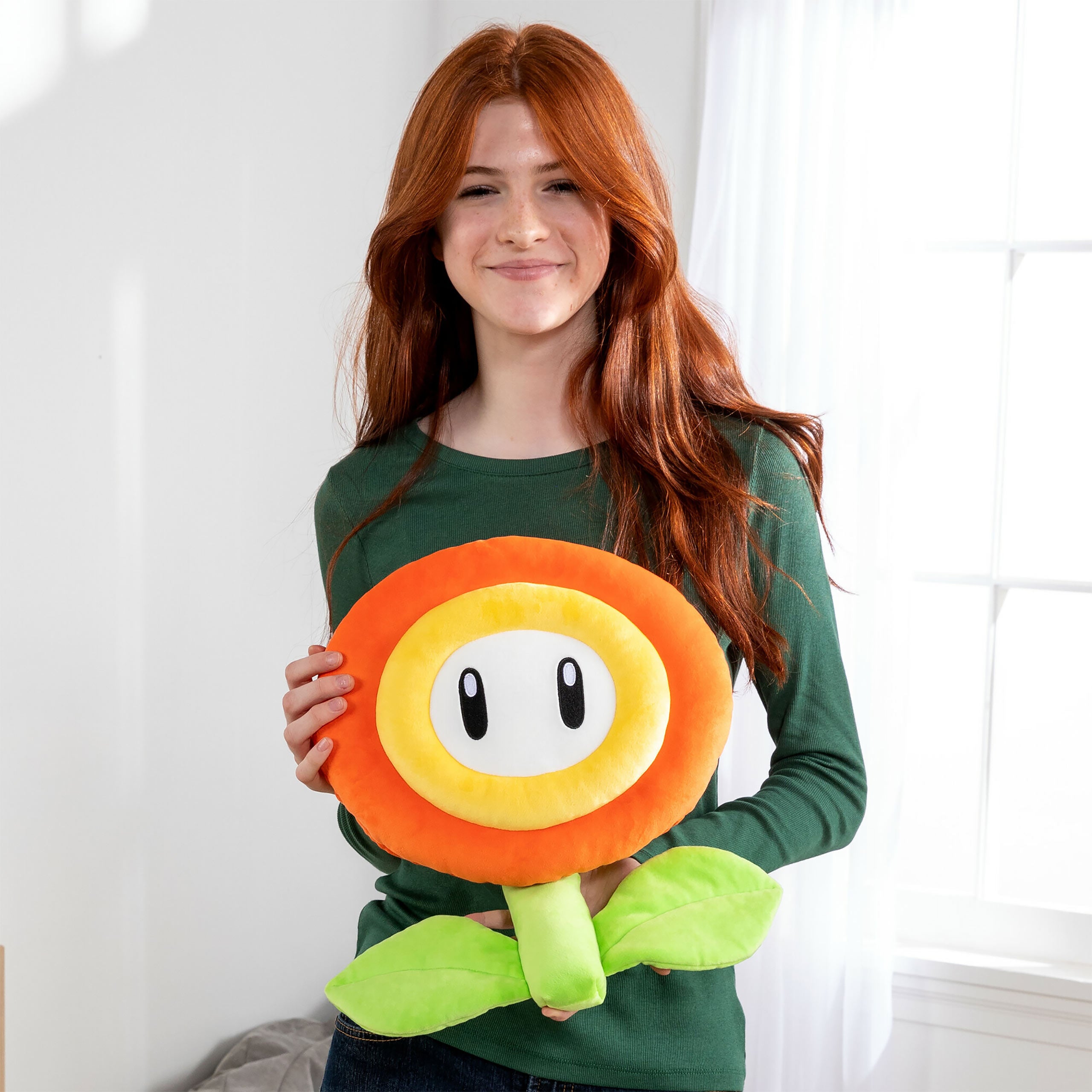 Productafbeelding Super Mario - Vuur Bloem Pluche Figuur XL