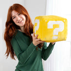 Productafbeelding Super Mario - Vraagteken Blok Pluche Figuur XL