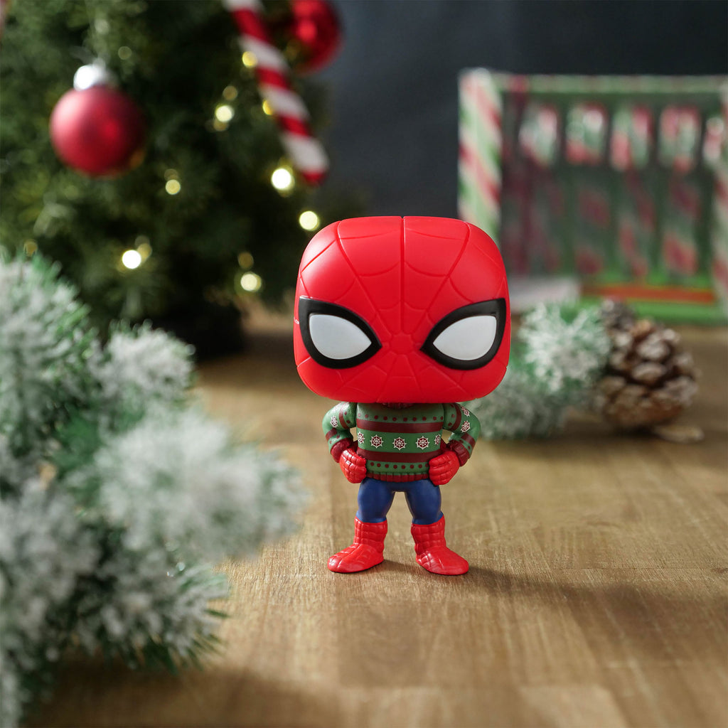 Productafbeelding Spider-Man - Holiday Funko Pop Bobblehead Figuur