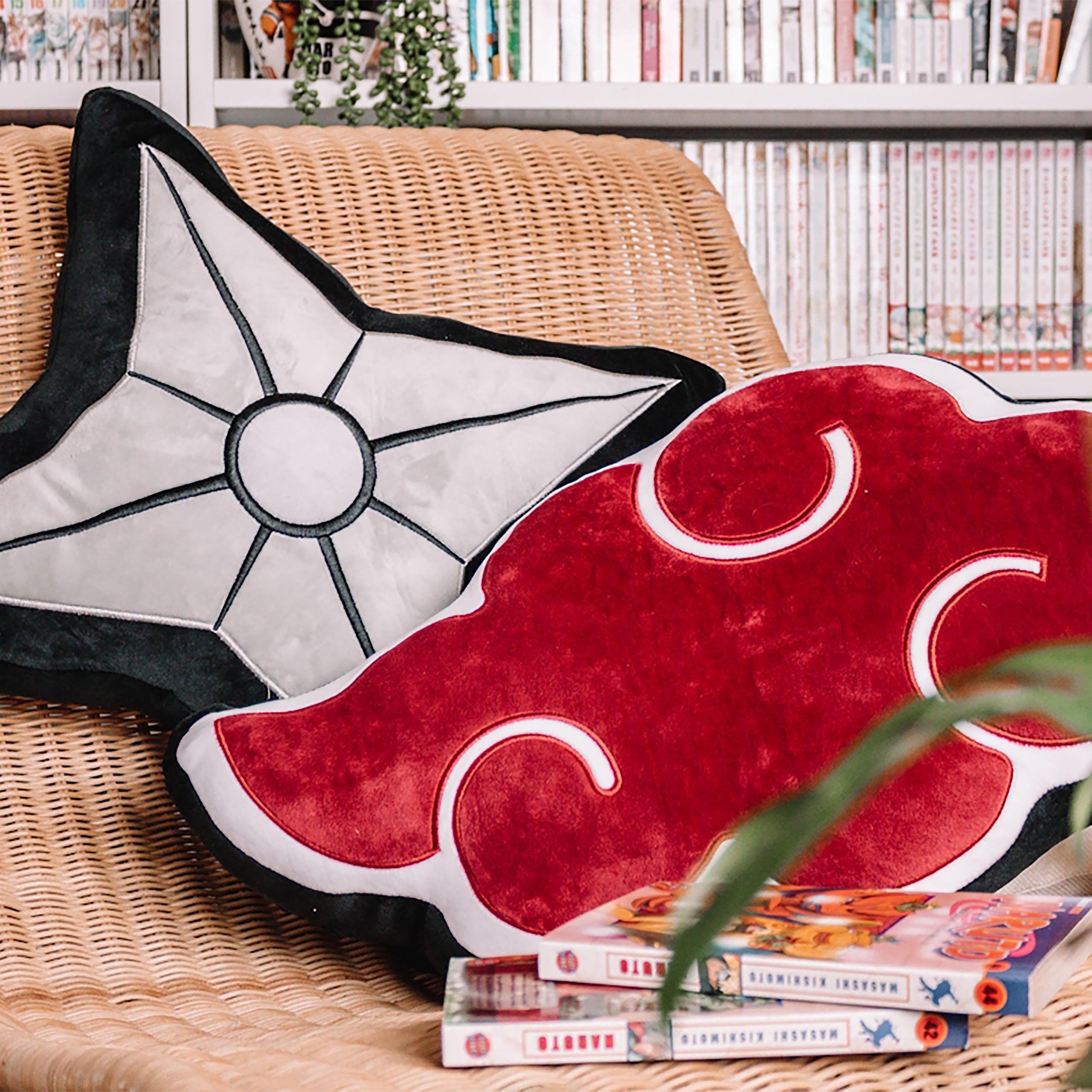 Productafbeelding Naruto Shippuden - Akatsuki Symbool Kussen