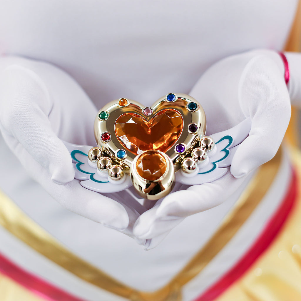 Productafbeelding Sailor Moon - Cosmos Eternal Moon Transformatie Broche met Licht- en Geluidseffecten