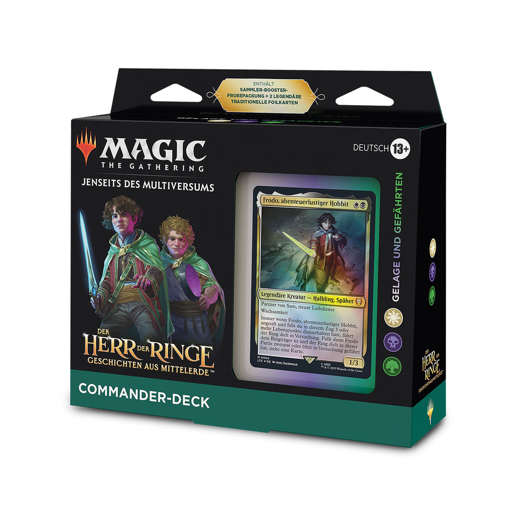 Productafbeelding Heer der Ringen Midden-aarde Feest en Gezellen Commander Deck - Magic The Gathering