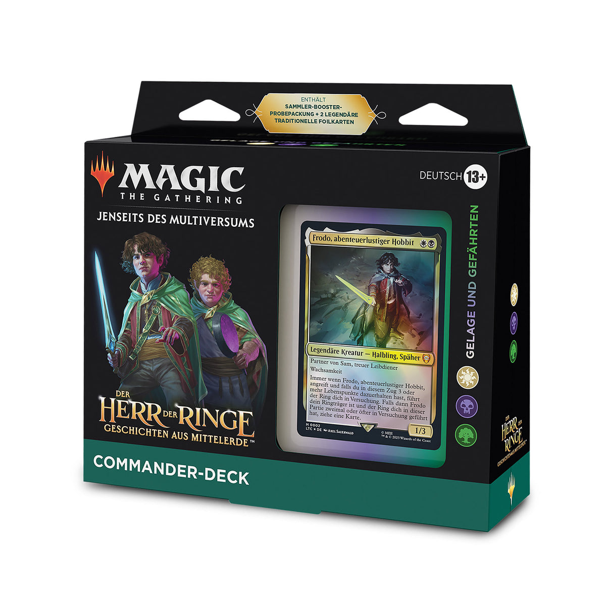 Productafbeelding Heer der Ringen Midden-aarde Feest en Gezellen Commander Deck - Magic The Gathering