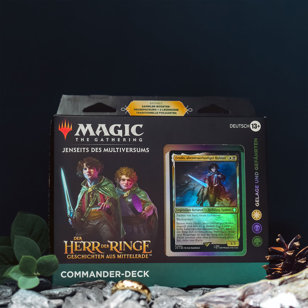 Productafbeelding Heer der Ringen Midden-aarde Feest en Gezellen Commander Deck - Magic The Gathering