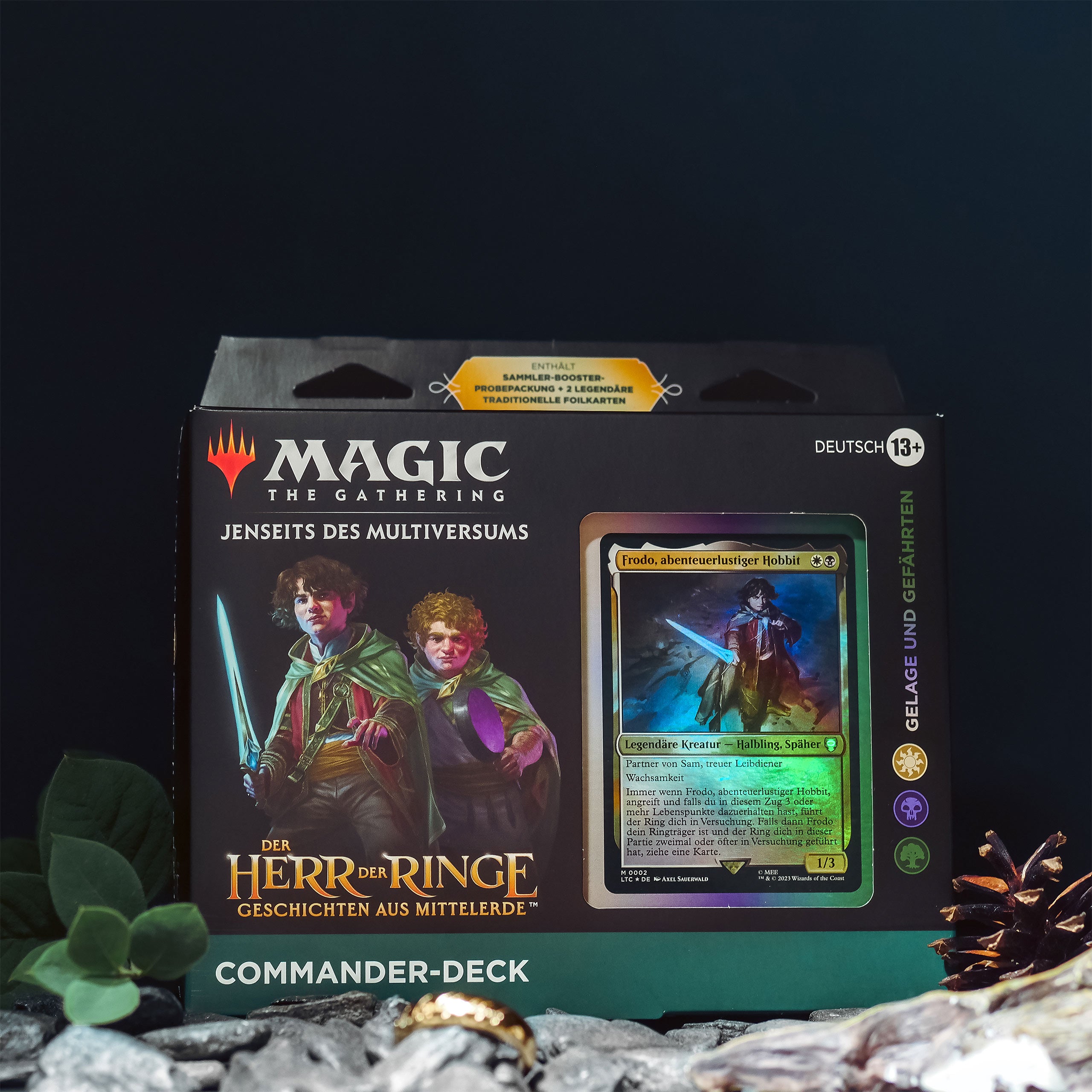 Productafbeelding Heer der Ringen Midden-aarde Feest en Gezellen Commander Deck - Magic The Gathering