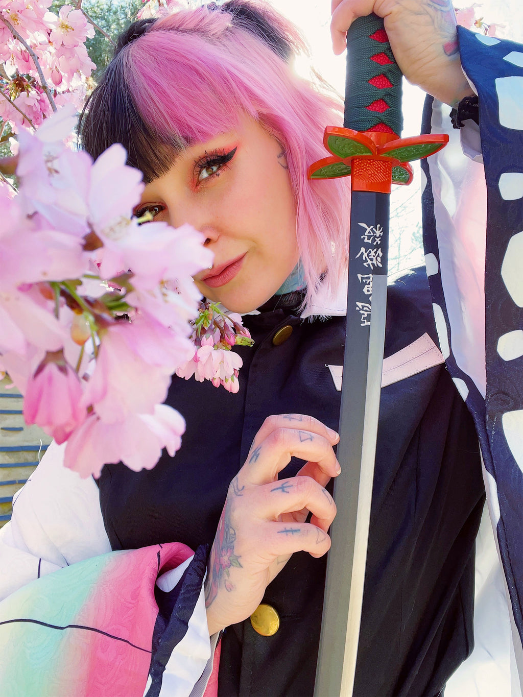 Productafbeelding Shinobu Hashira Katana Replica met Saya voor Demon Slayer Fans
