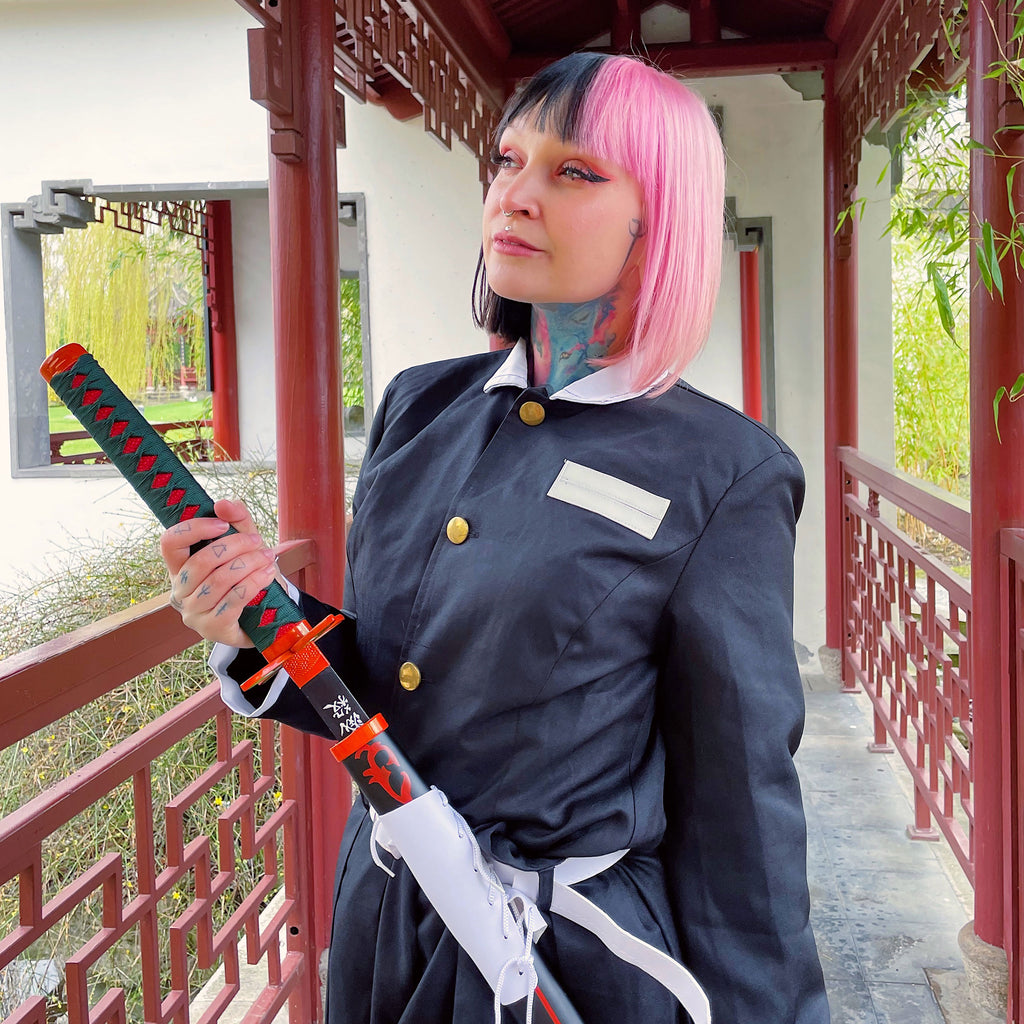 Productafbeelding Shinobu Hashira Katana Replica met Saya voor Demon Slayer Fans