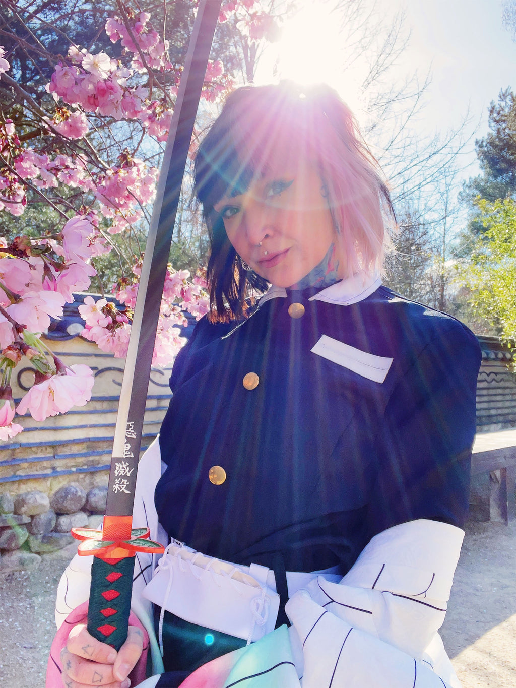 Productafbeelding Shinobu Hashira Katana Replica met Saya voor Demon Slayer Fans