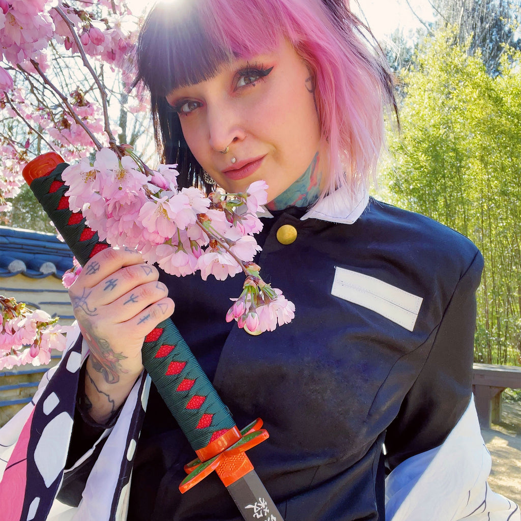 Productafbeelding Shinobu Hashira Katana Replica met Saya voor Demon Slayer Fans