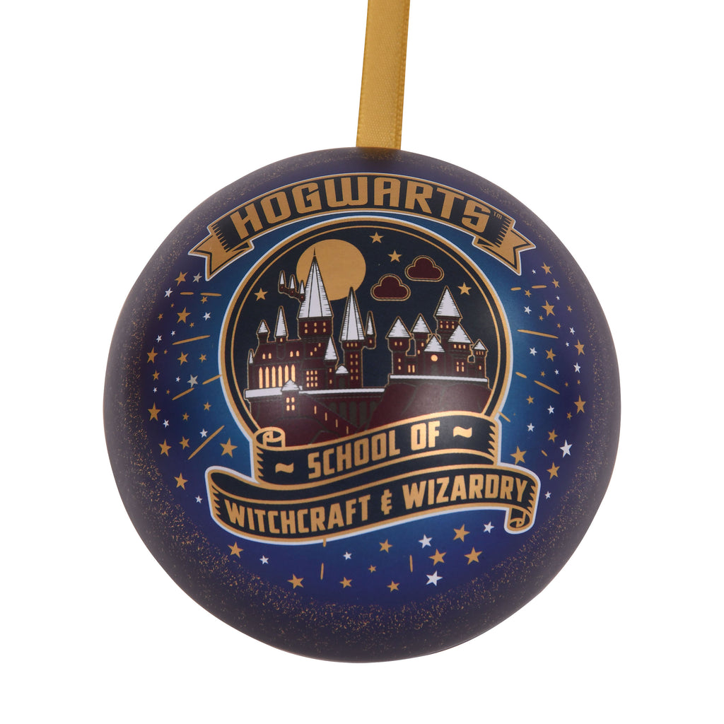 Productafbeelding Harry Potter - Zweinstein School of Witchcraft Kerstbal met Ketting