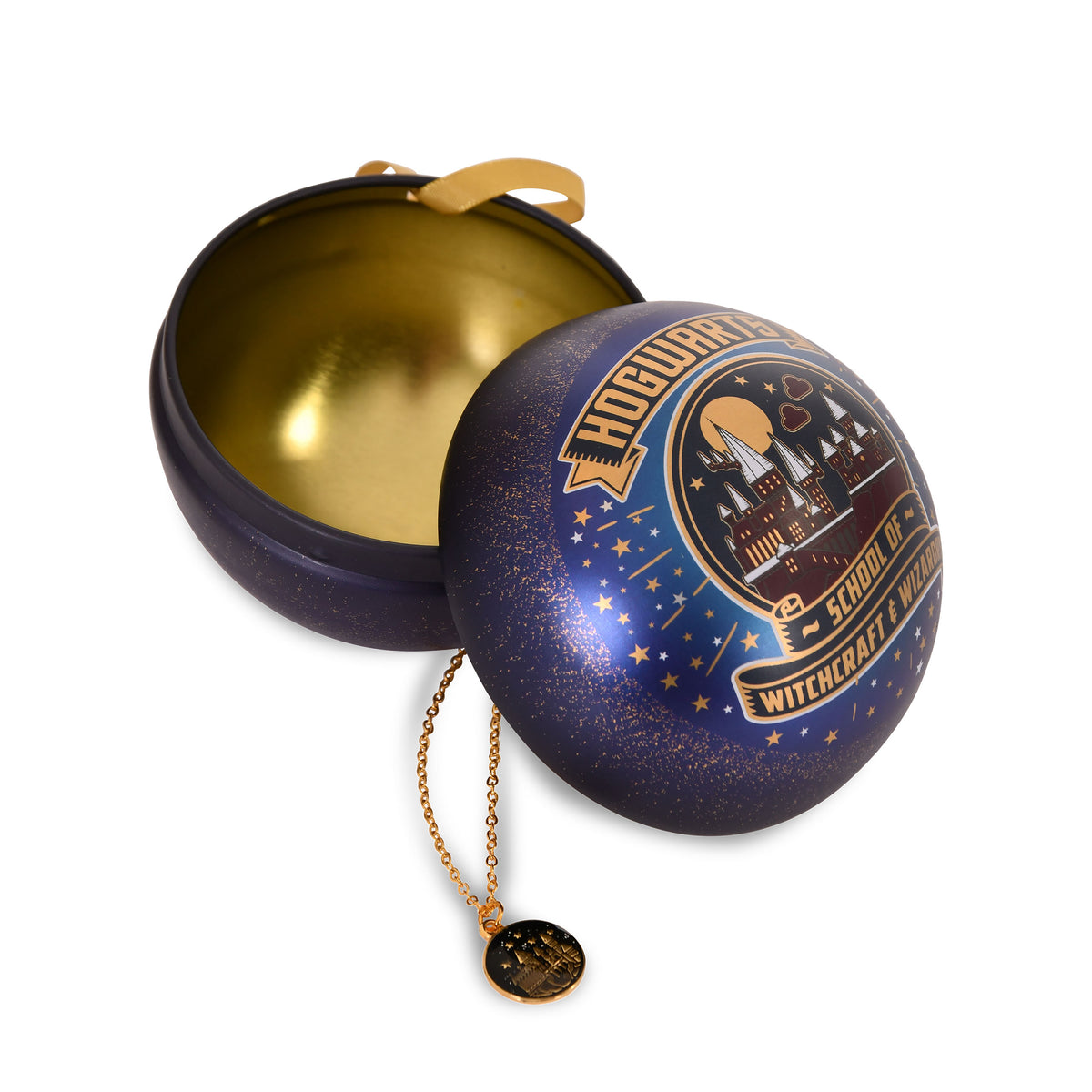 Productafbeelding Harry Potter - Zweinstein School of Witchcraft Kerstbal met Ketting