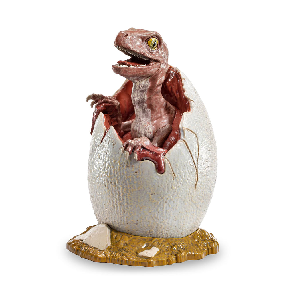 Productafbeelding Jurassic Park - Baby Velociraptor Ei Diorama Figuur