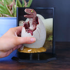 Productafbeelding Jurassic Park - Baby Velociraptor Ei Diorama Figuur