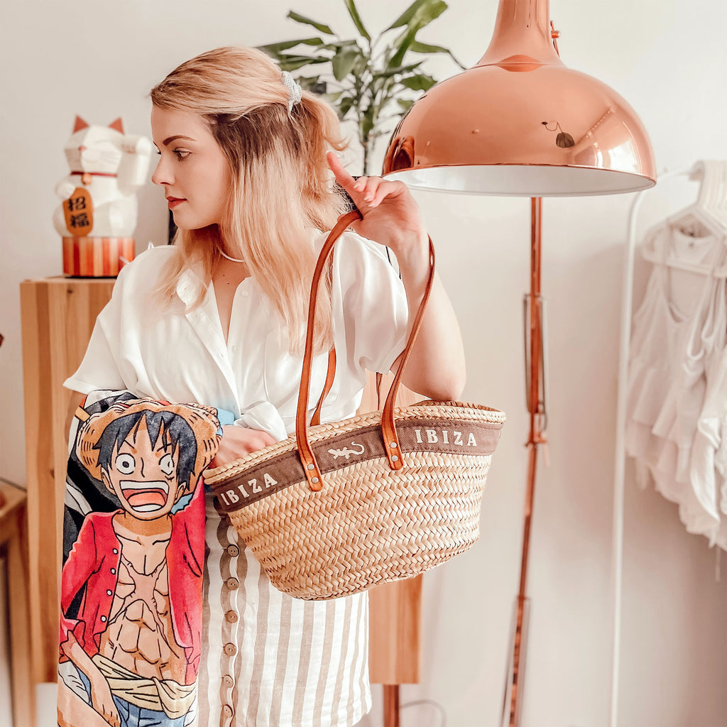 Productafbeelding One Piece - Luffy & Thousand Sunny Strandlaken