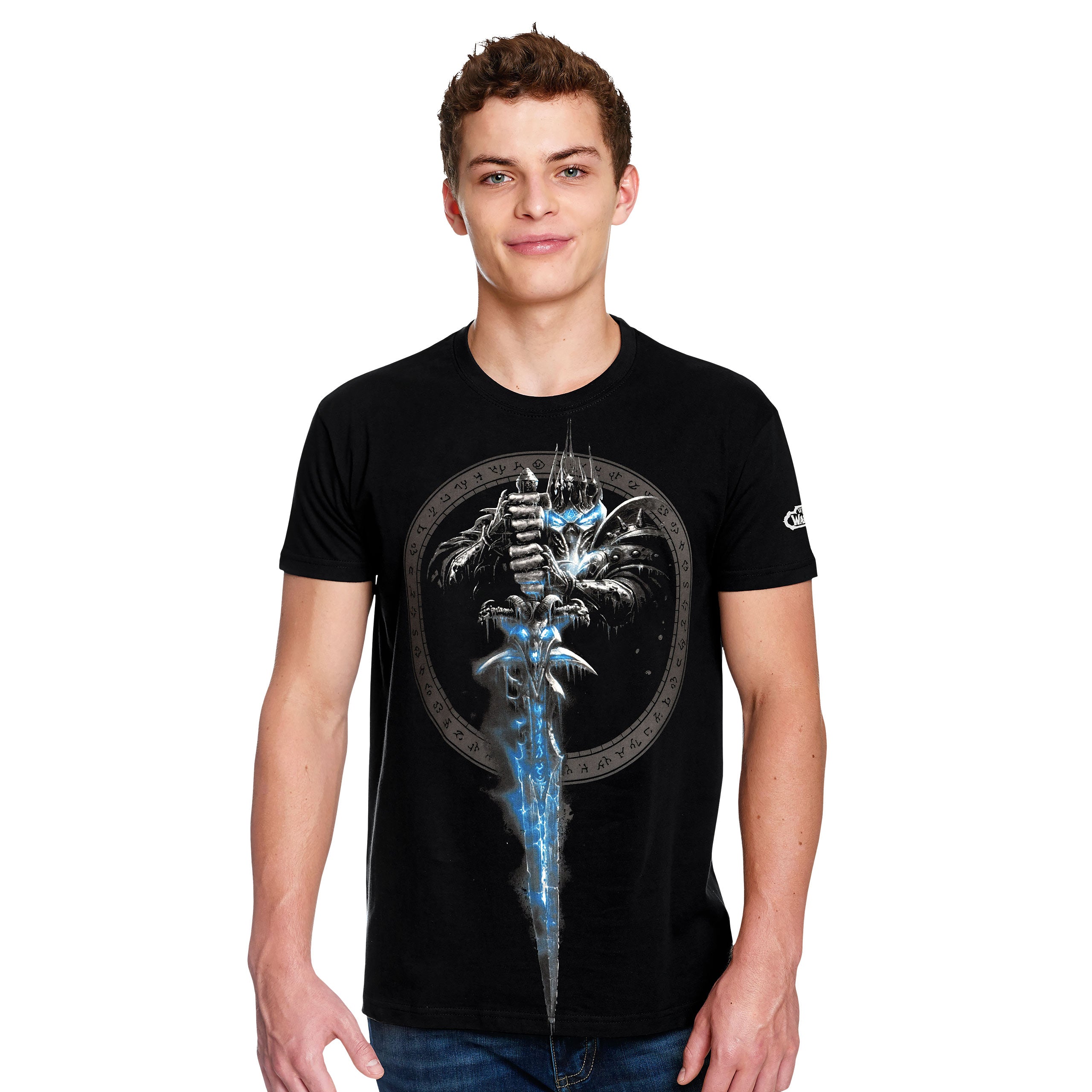 Productafbeelding World of Warcraft - Lich King Frostmourne Sword T-shirt zwart