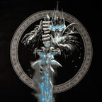 Productafbeelding World of Warcraft - Lich King Frostmourne Sword T-shirt zwart