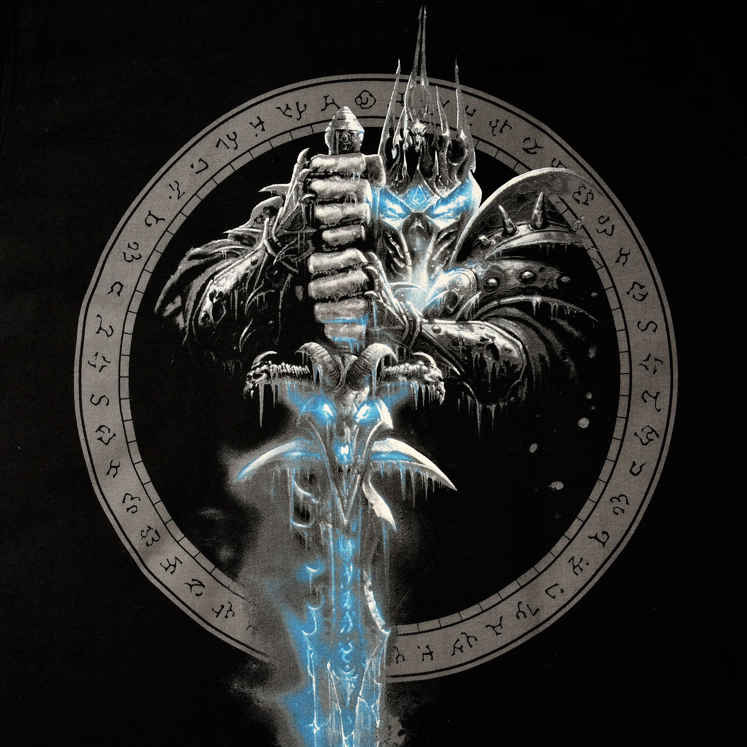 Productafbeelding World of Warcraft - Lich King Frostmourne Sword T-shirt zwart