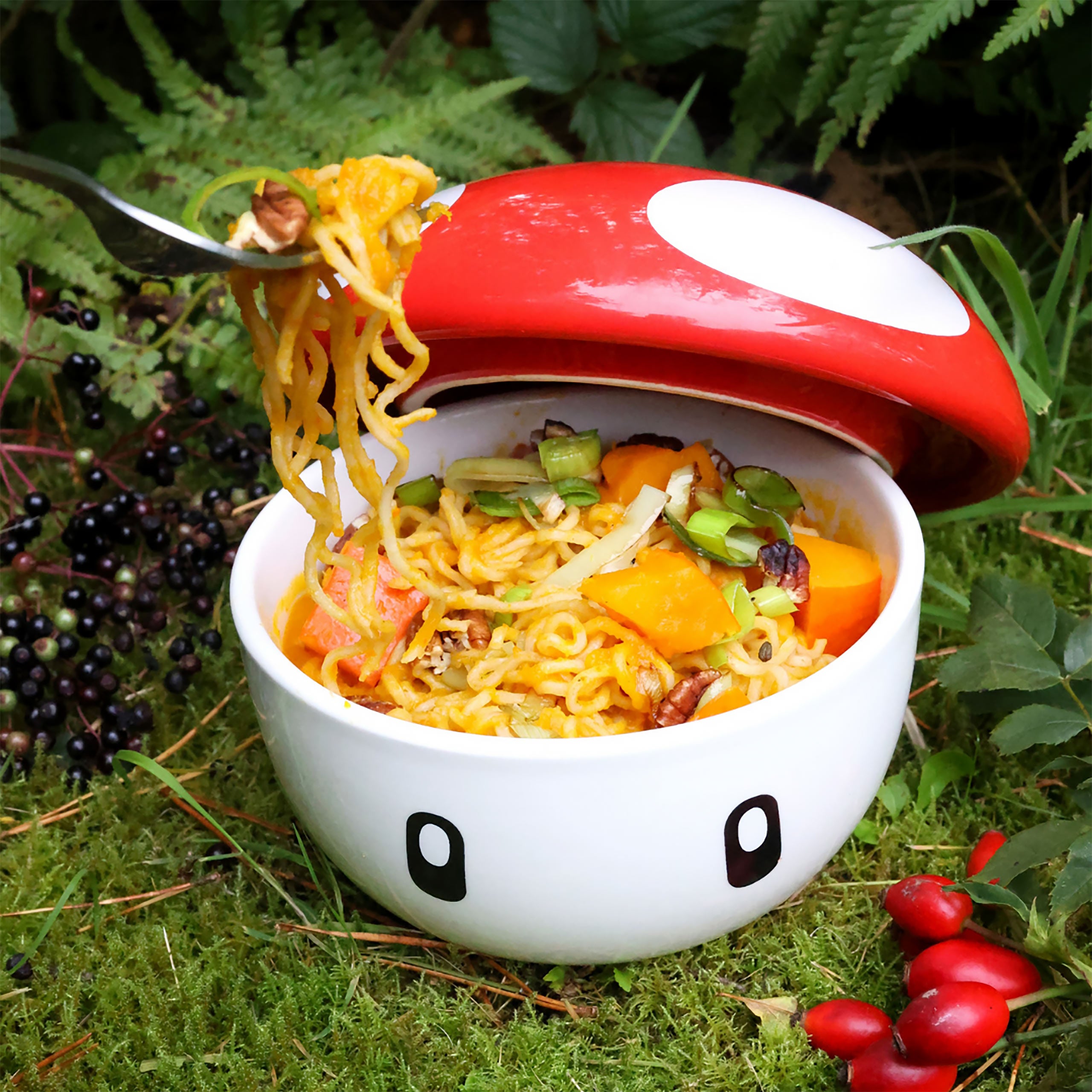 Productafbeelding Super Mushroom Kom met Deksel voor Super Mario Fans