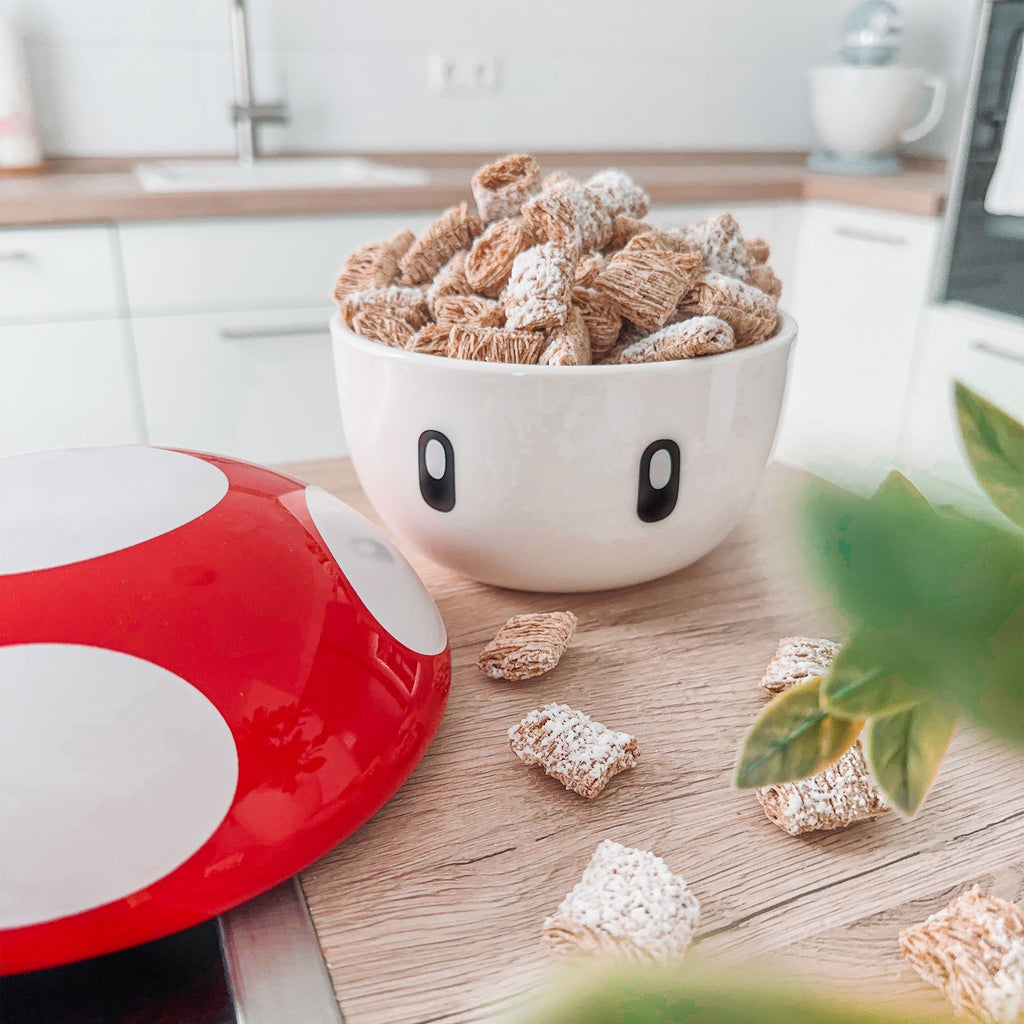 Productafbeelding Super Mushroom Kom met Deksel voor Super Mario Fans