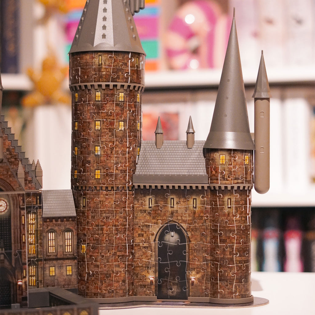 Productafbeelding Zweinstein Kasteel De Grote Zaal 3D Puzzel met Verlichting - Harry Potter