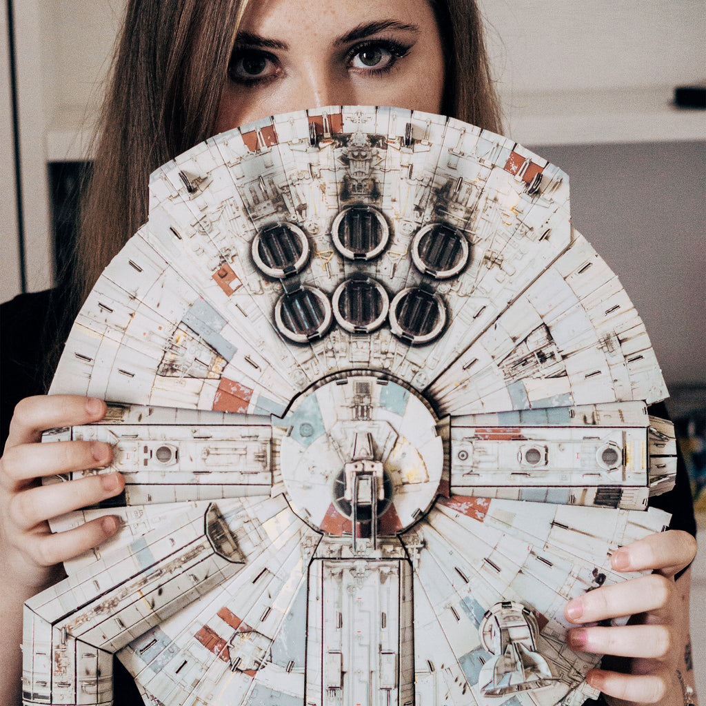 Productafbeelding Millennium Falcon 4D Bouwmodel Kit - Star Wars