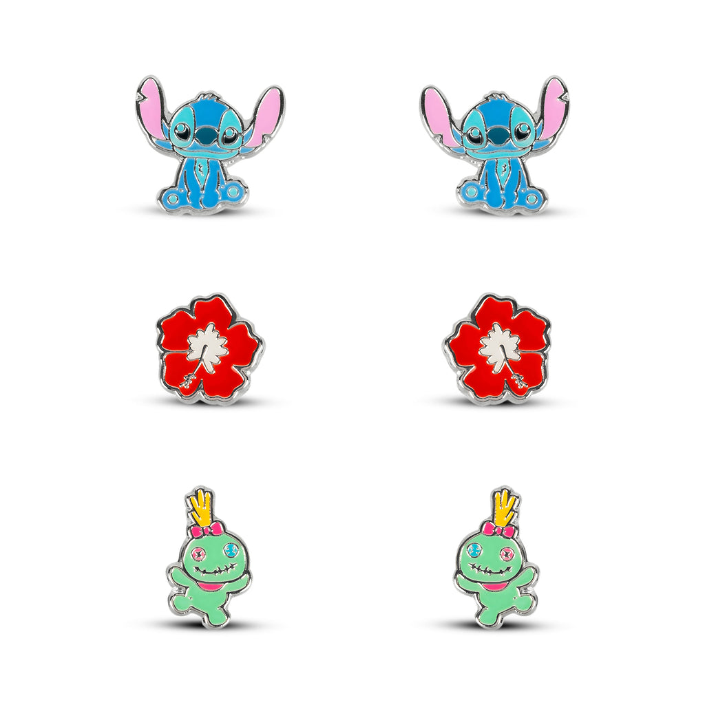 Productafbeelding Lilo & Stitch - Oorbellen 3-delige set in geschenkdoos