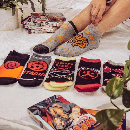 Productafbeelding Naruto Shippuden - Icons Sokken Set van 7