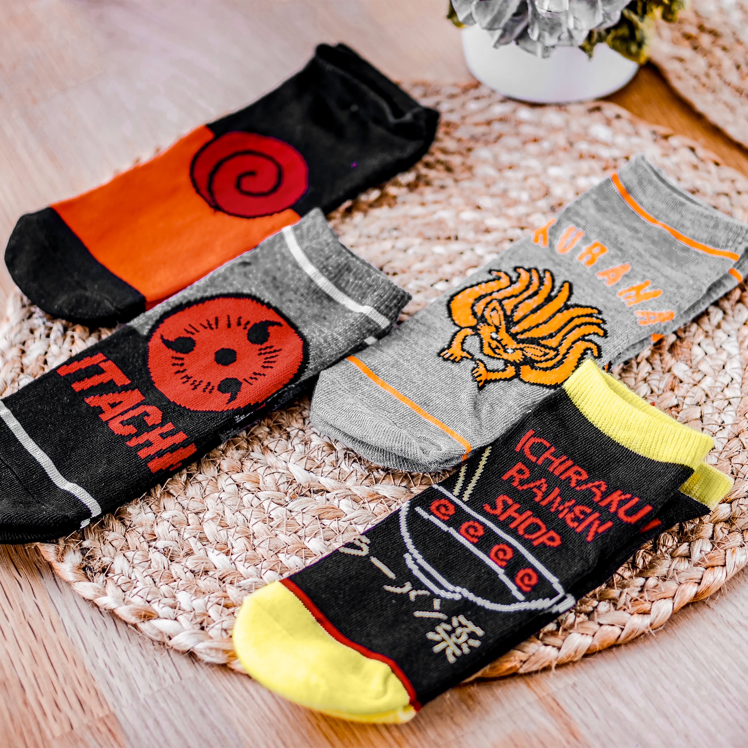 Productafbeelding Naruto Shippuden - Icons Sokken Set van 7