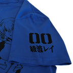 Productafbeelding Evangelion - Rei Ayanami T-shirt blauw