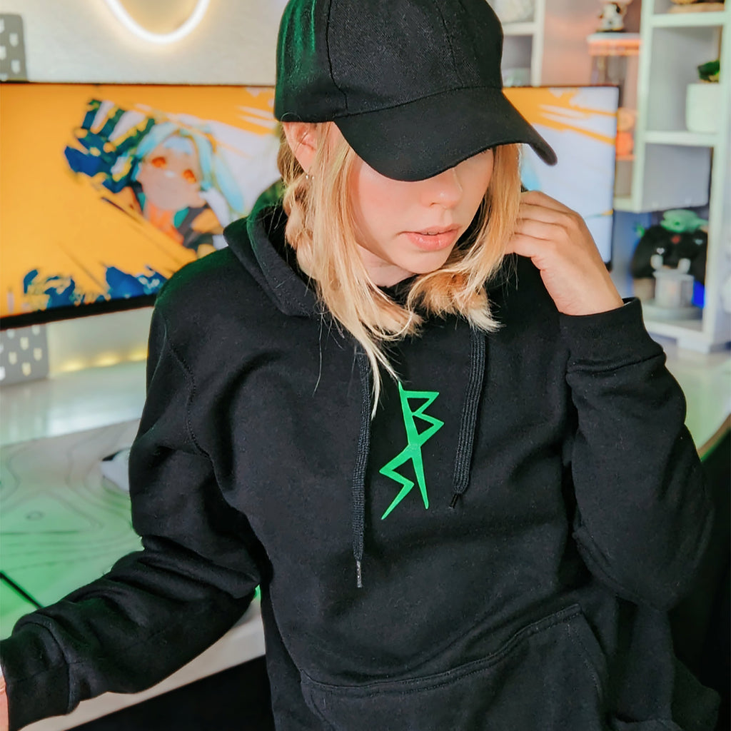 Productafbeelding Cyberpunk Edgerunners - Rebecca Neon Hoodie zwart