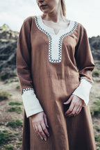 Productafbeelding Middeleeuws Jurk Freya Zand