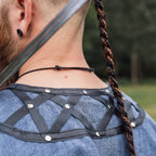 Productafbeelding Middeleeuwse tuniek Erik blauw-grijs