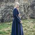 Productafbeelding Middeleeuwse Petticoat Valdis blauw