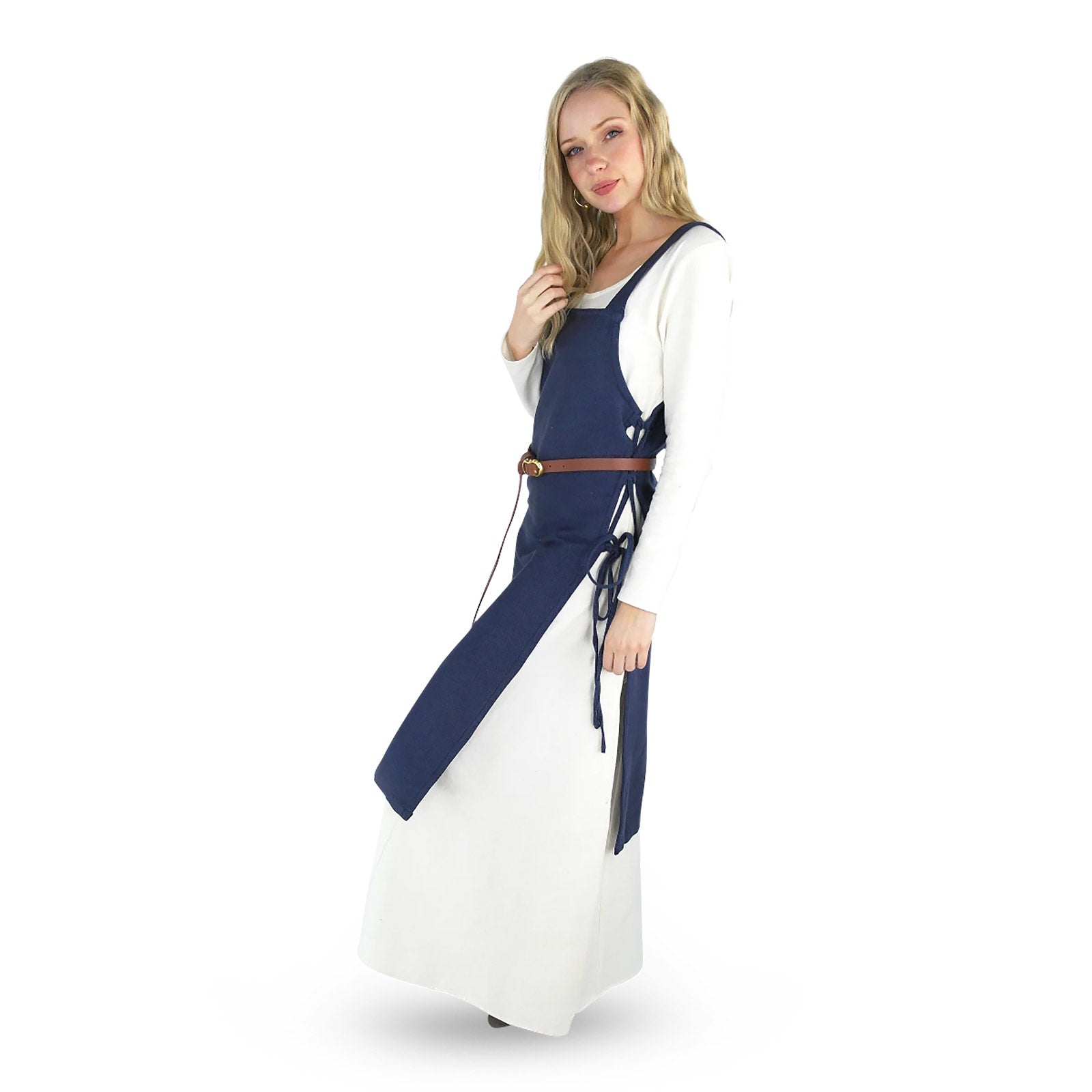 Productafbeelding Middeleeuwse Overjurk Aleiga Blauw