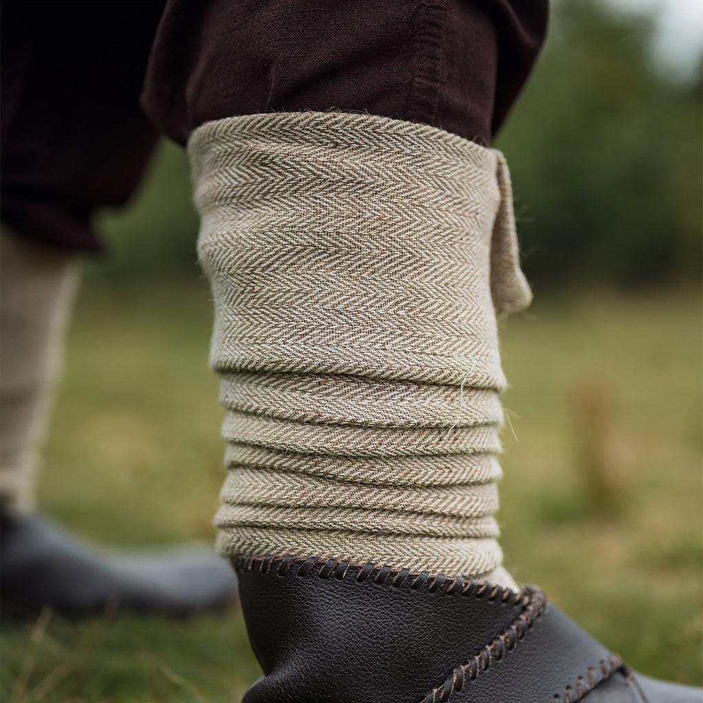 Productafbeelding Middeleeuwse Beenwikkels Jannik Beige