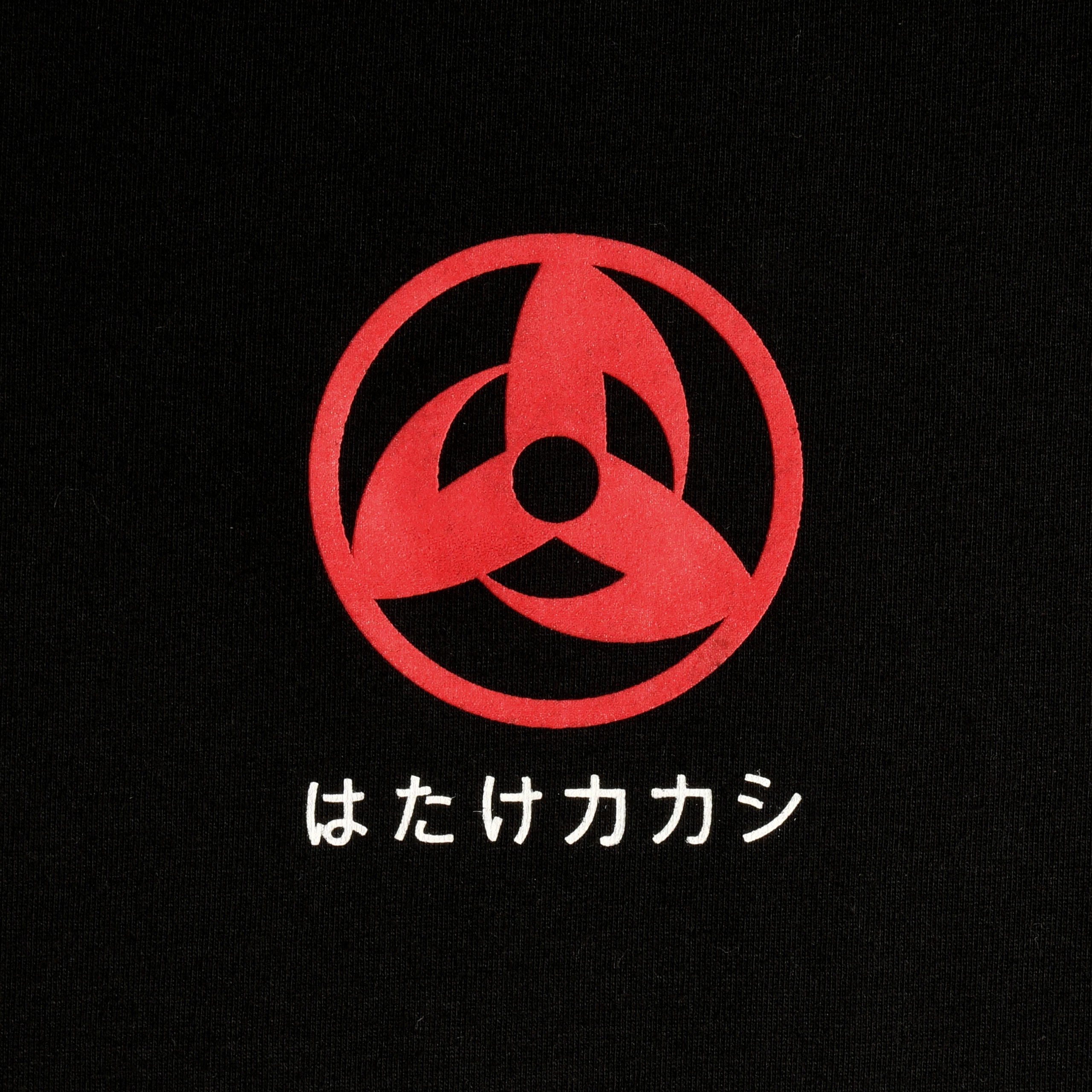 Productafbeelding Naruto - Kakashi Hatake Poster T-Shirt Zwart