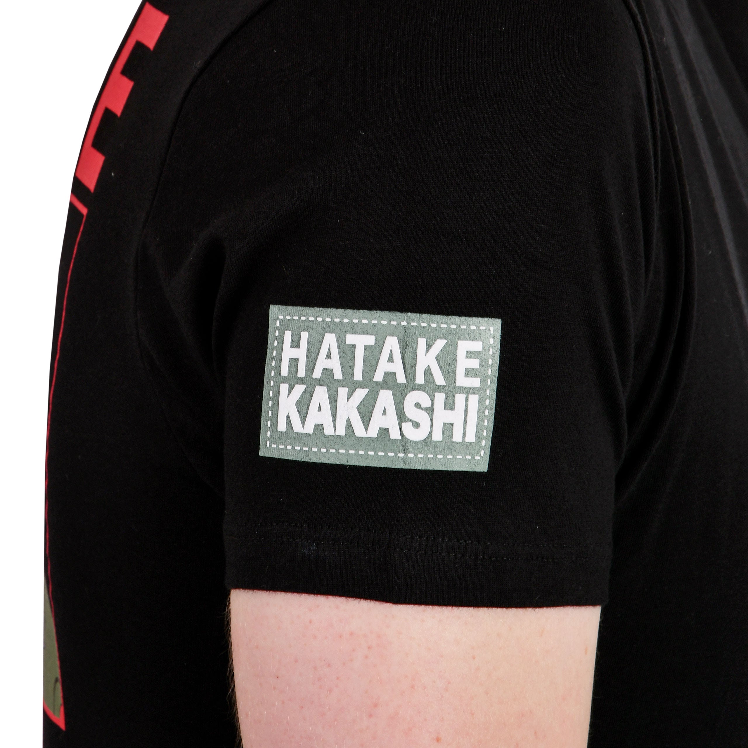 Productafbeelding Naruto - Kakashi Hatake Poster T-Shirt Zwart