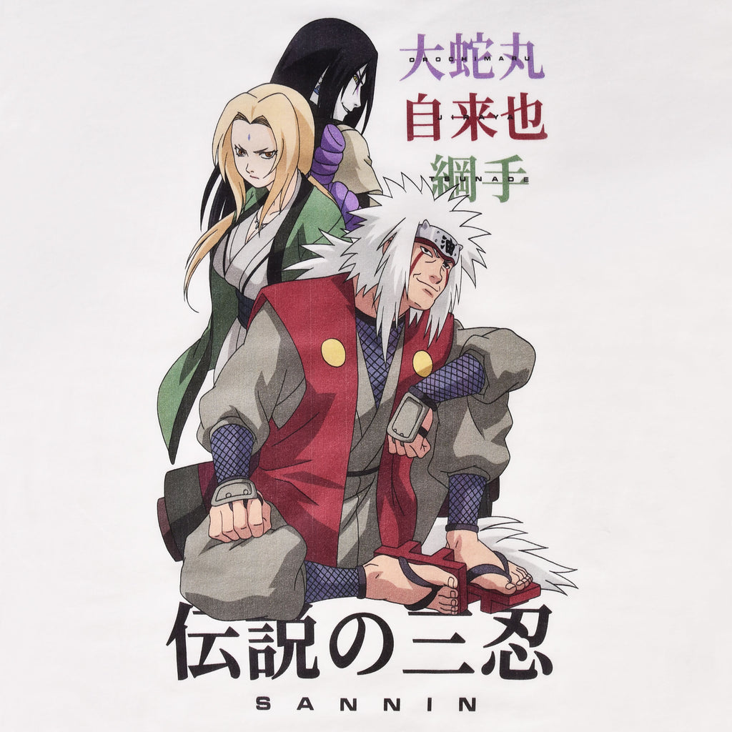 Productafbeelding Naruto - Sannin Crew T-shirt wit