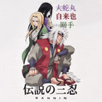 Productafbeelding Naruto - Sannin Crew T-shirt wit
