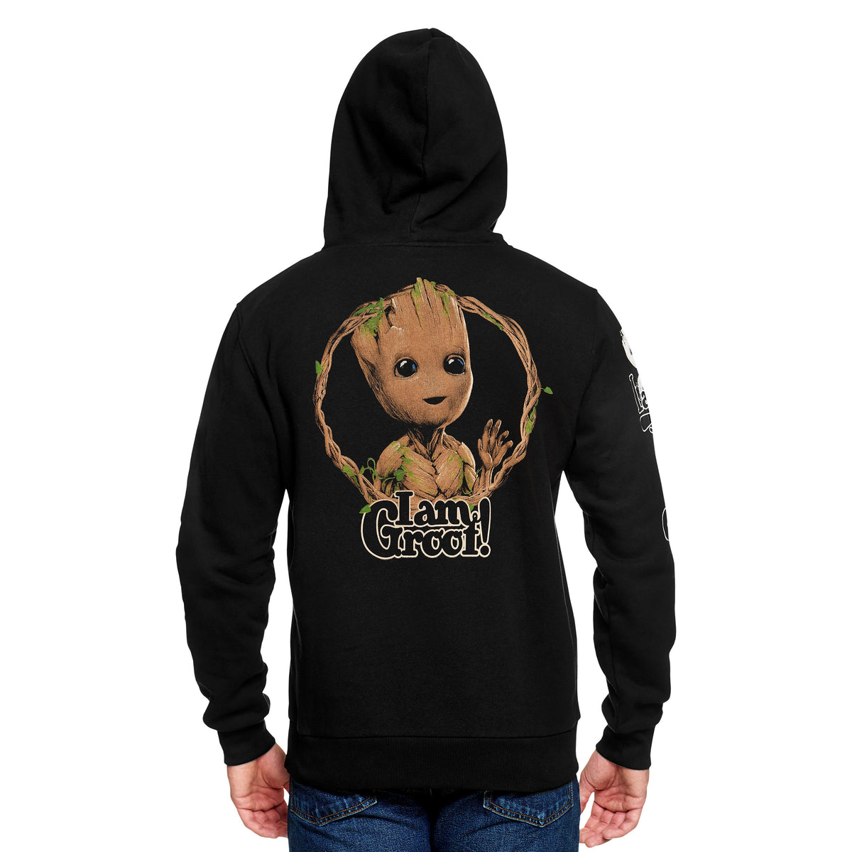 Productafbeelding Guardians of the Galaxy - I Am Groot Hoodie Zwart