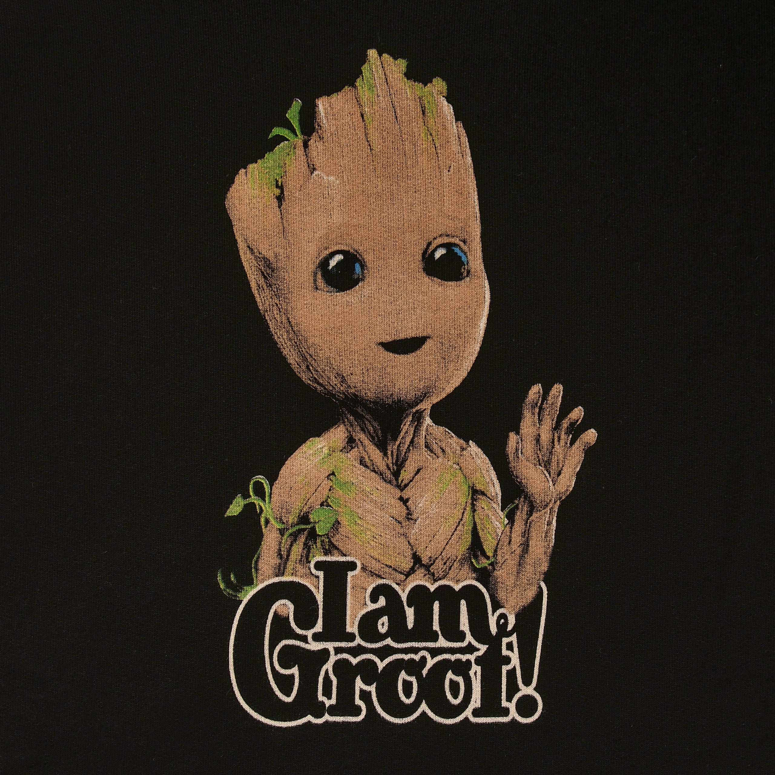 Productafbeelding Guardians of the Galaxy - I Am Groot Hoodie Zwart