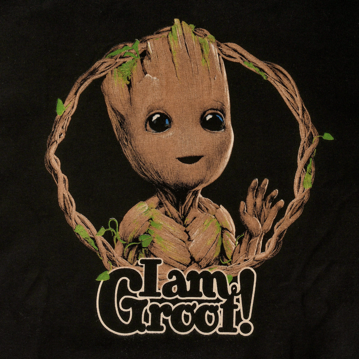 Productafbeelding Guardians of the Galaxy - I Am Groot Hoodie Zwart