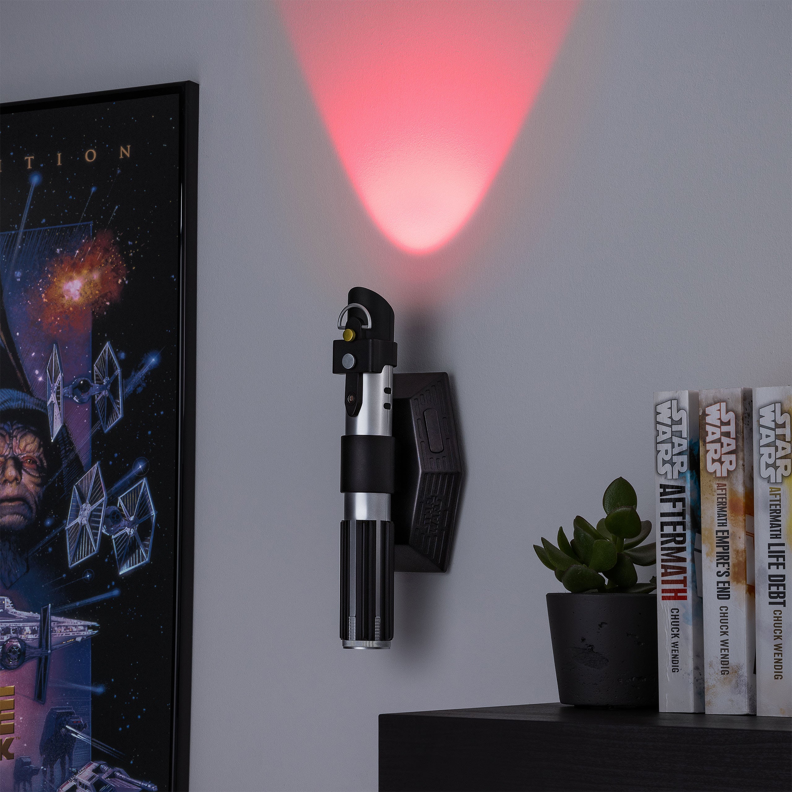 Productafbeelding Star Wars - Lightsaber LED Wandlamp met Geluid