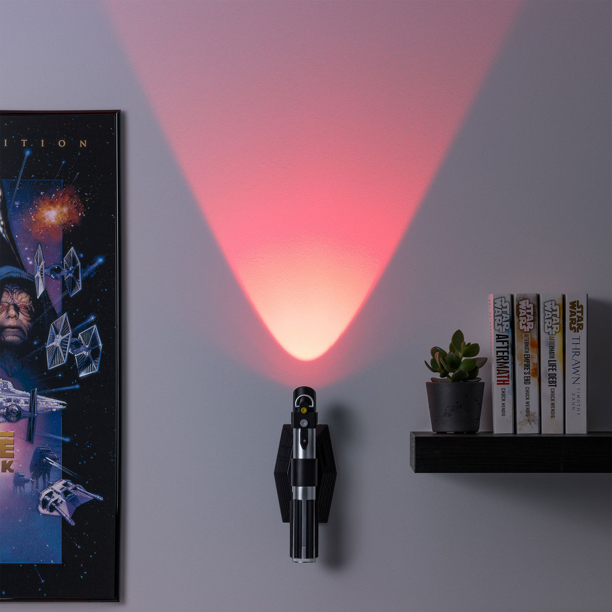 Productafbeelding Star Wars - Lightsaber LED Wandlamp met Geluid