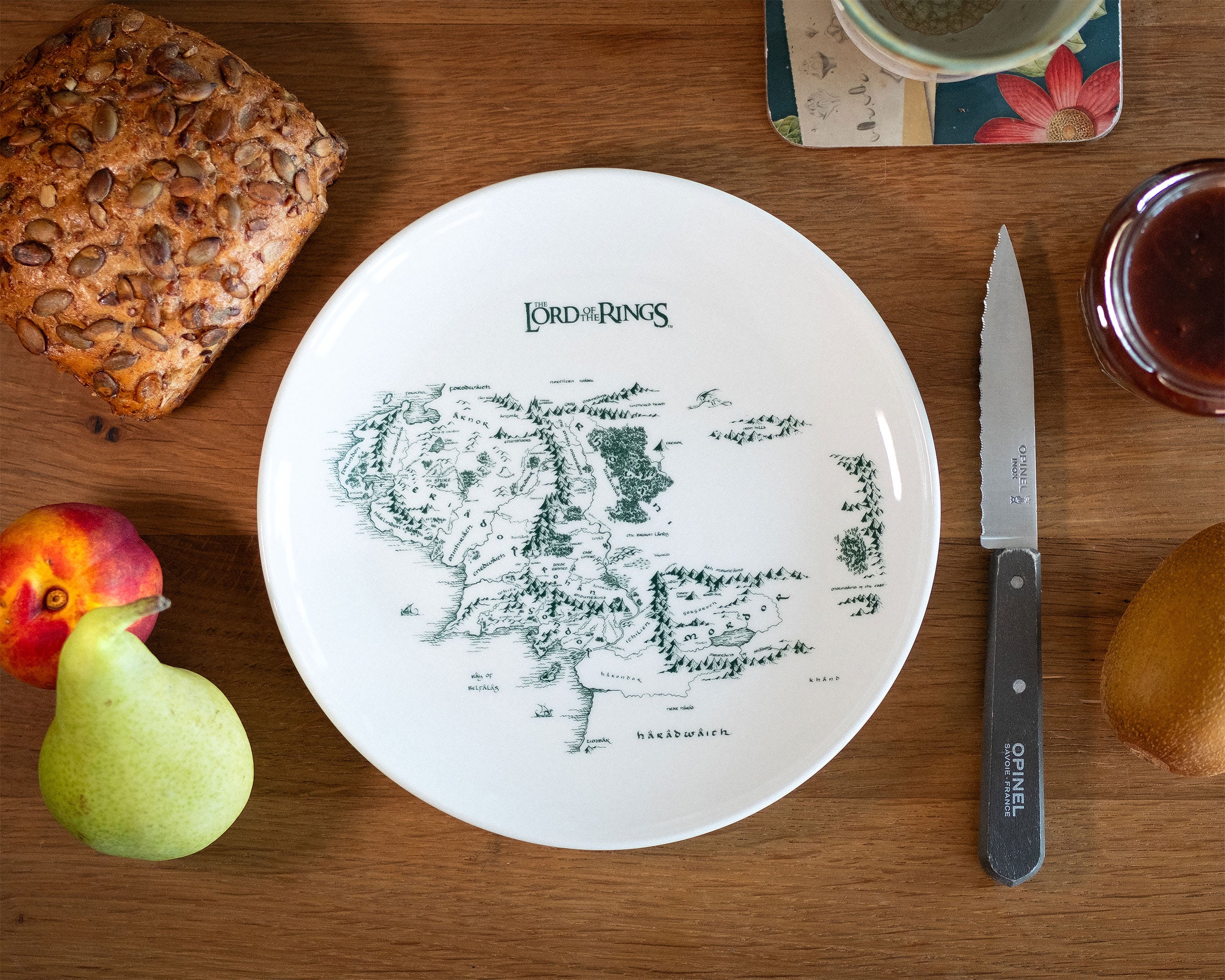 Productafbeelding Heer der Ringen - Midden-aarde Kaart Bord