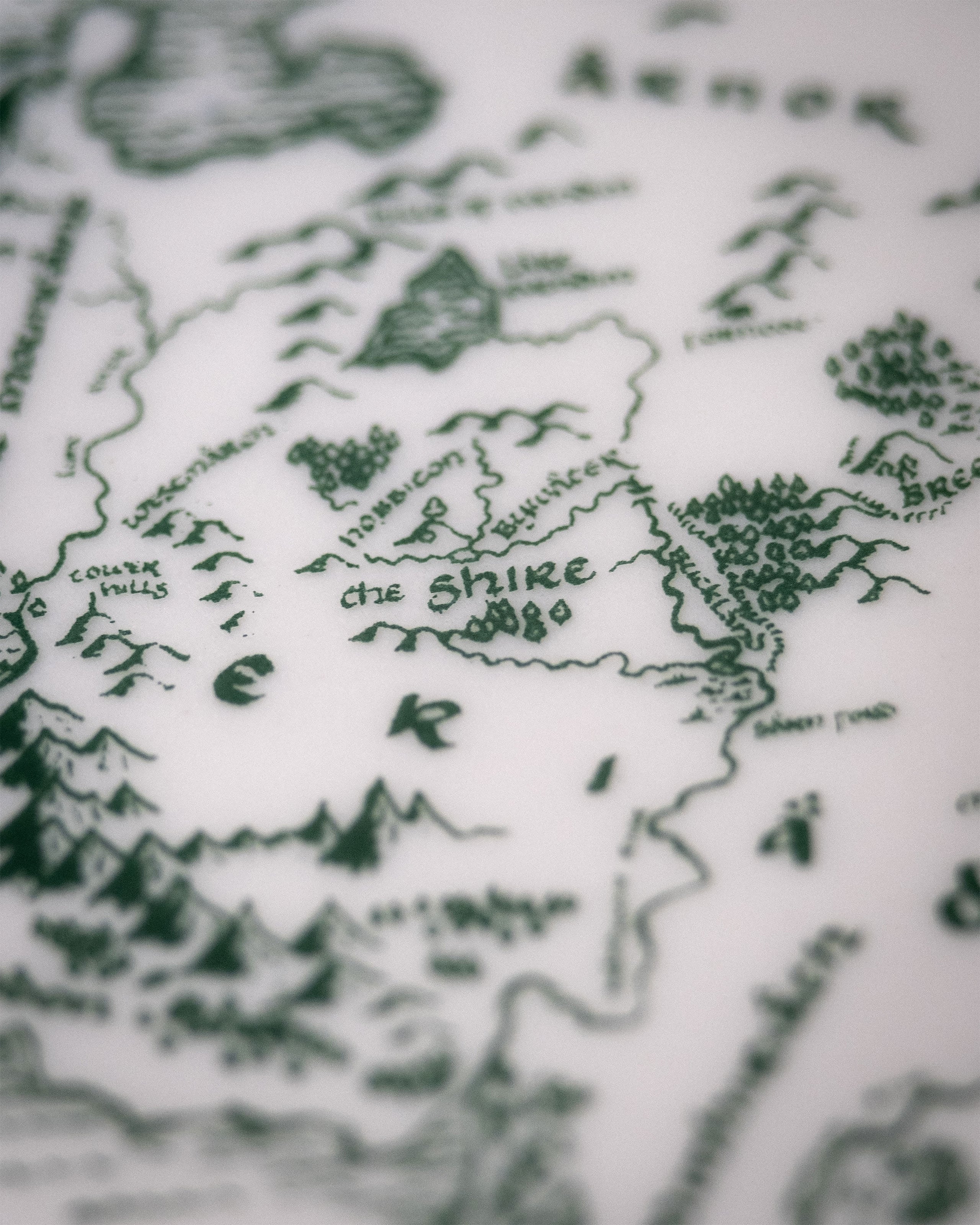 Product image The Lord of the Rings - Middle Earth Map Plate