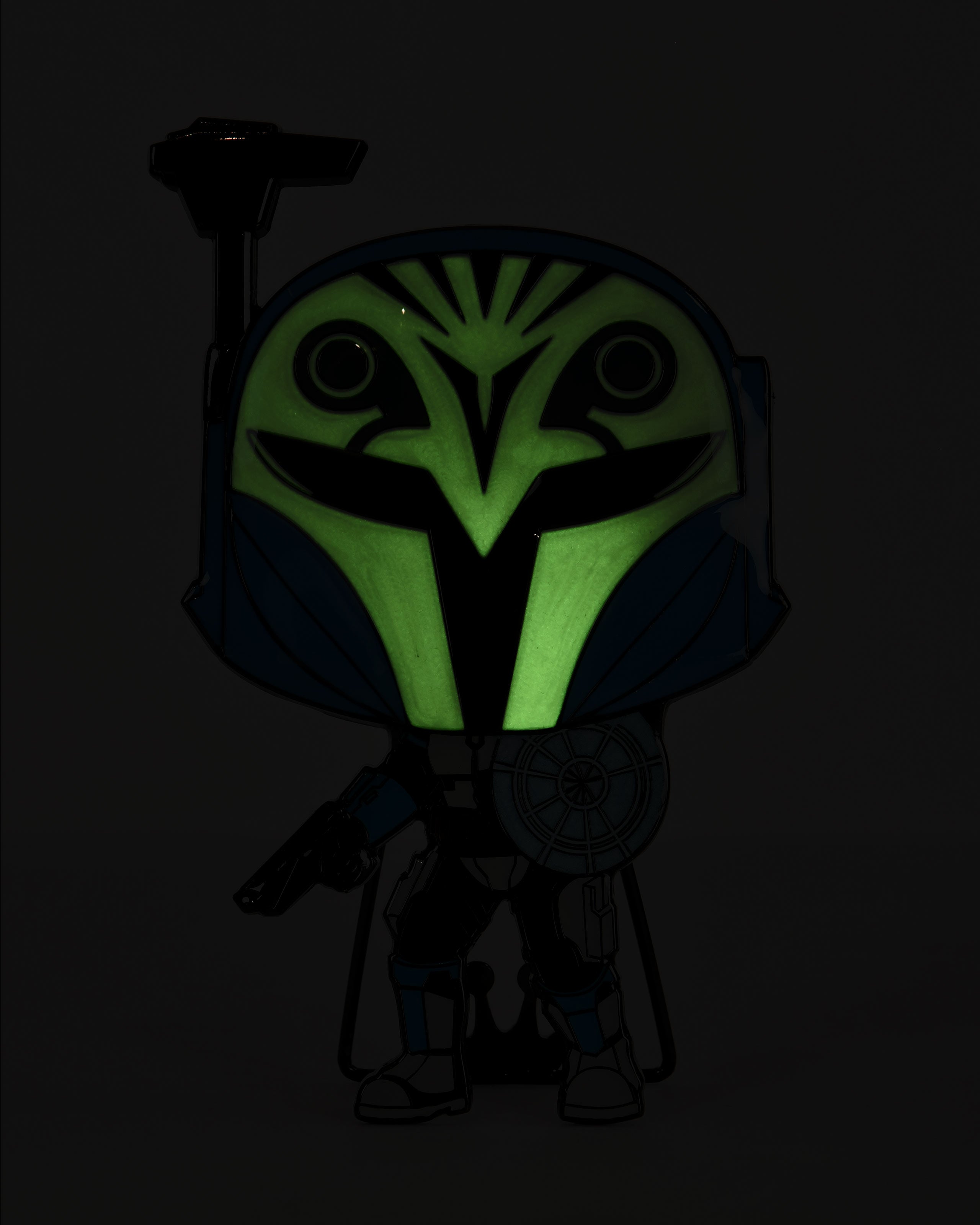 Productafbeelding Star Wars The Clone Wars - Bo-Katan Glow in the Dark Funko Pop Pin 10 cm