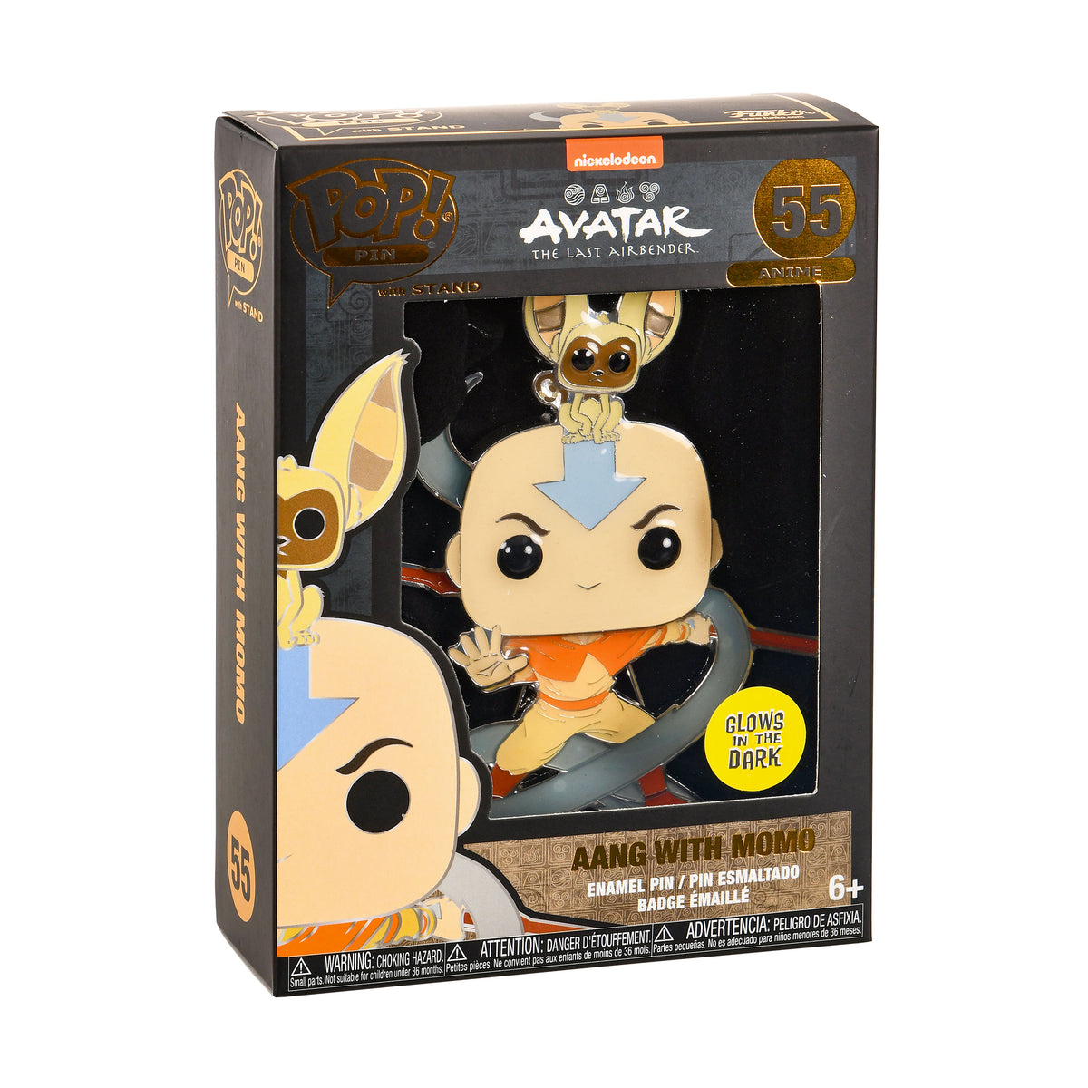 Productafbeelding Avatar- Aang Glow in the Dark Funko Pop Pin 11 cm