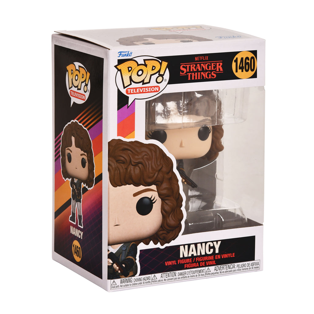 Productafbeelding Stranger Things - Nancy met Geweer Funko Pop Figuur