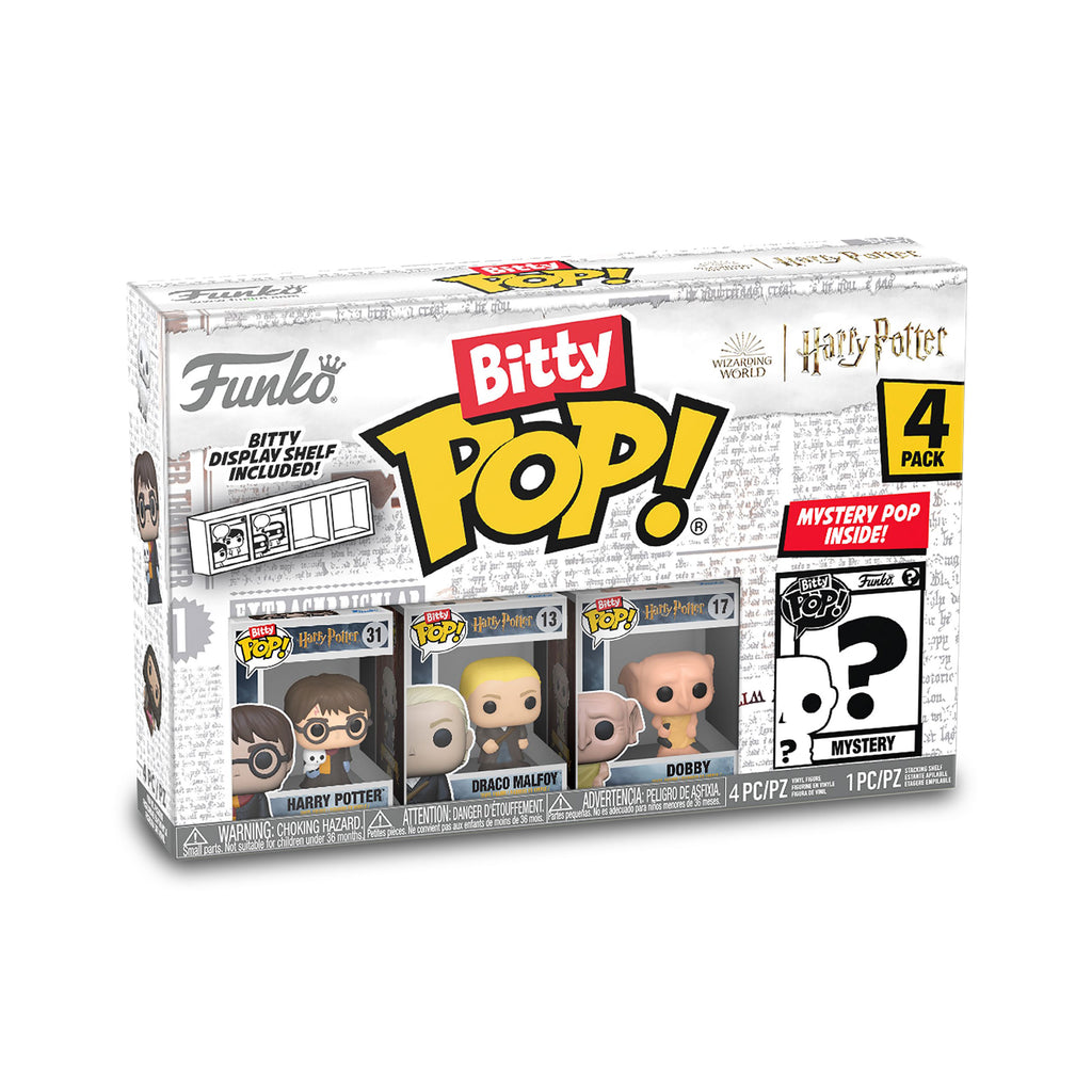 Productafbeelding Harry Potter - Funko Bitty Pop 4-delige Figurenset Serie 1